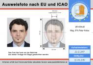 Passfoto nach EU und ICAO (© Peter Hollos)