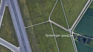 Spotterhügel - Screenshot Google Maps