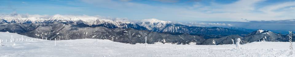 Österreich: Bergpanorama Stuhleck © Peter Hollos
