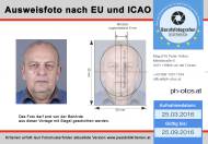 Passfoto nach EU und ICAO (© Peter Hollos)
